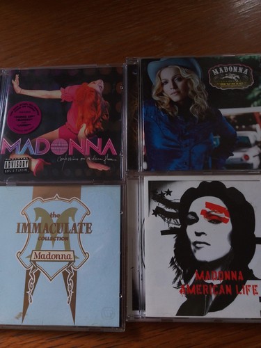 Madonna bundle 4cds music - bundle, 4cds.