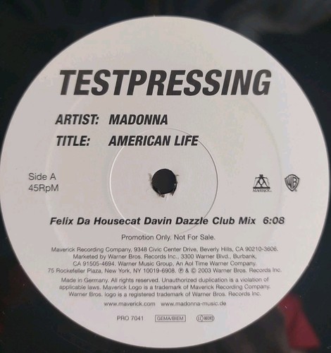 Madonna american life - madonna,